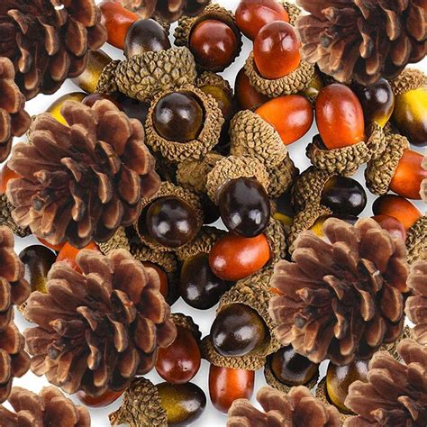 fake acorns for decoration